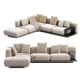 Brera modern style sofa by poliform